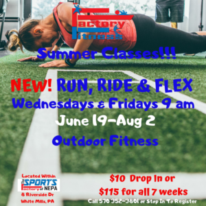 Factory Fitness Run, Ride & Flex Classes